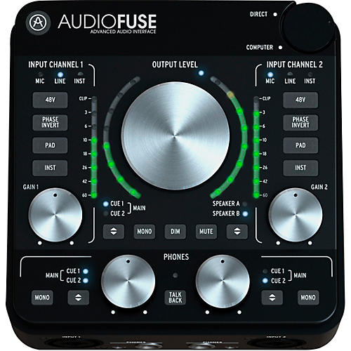Arturia AudioFuse Rev2 Audio Interface Black