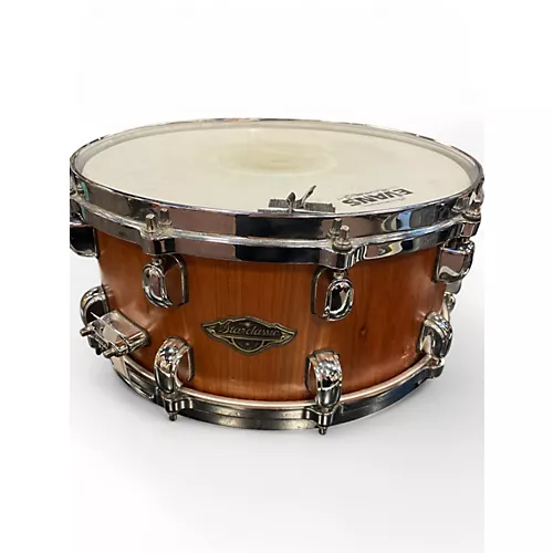 Used TAMA 6.5X14 Starclassic Snare Natural Drum Natural 15