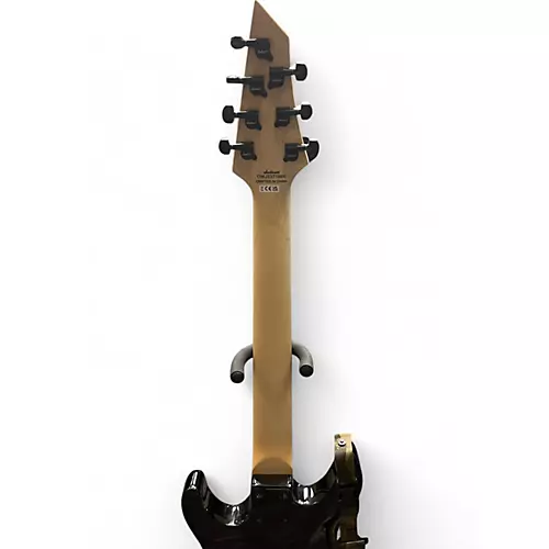 Used 2020s Jackson JS22-7 Dinky 7 String Black Solid Body Electric Guitar Black