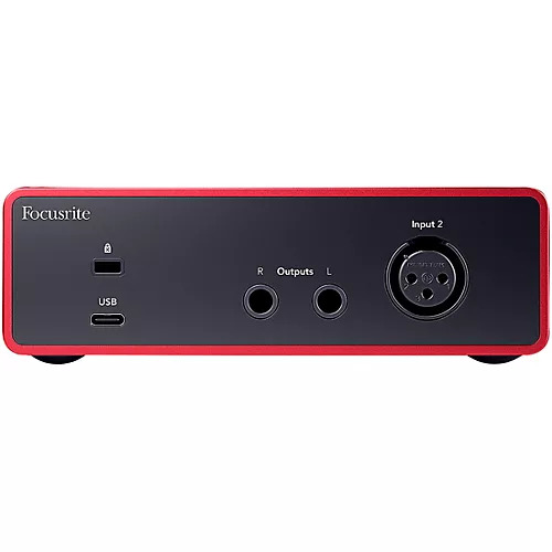 Focusrite Scarlett 2i2 Gen 4 with Yamaha HS Studio Monitor Pair Bundle (Stands & Cables Included) HS8