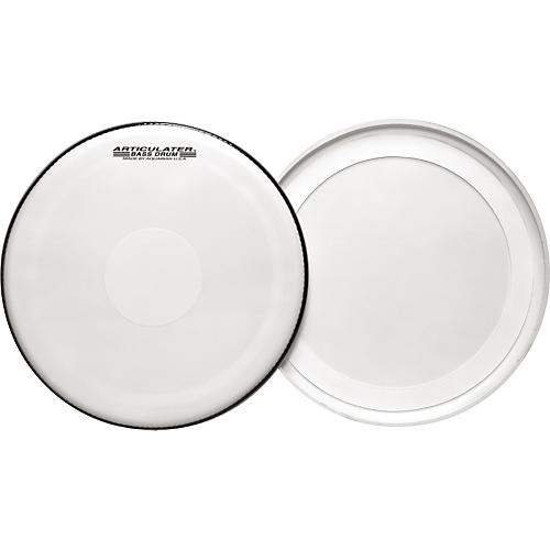 Aquarian Articulator Bass Drum Head White 28 in.