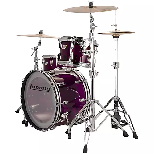 Ludwig Vistalite 3-Piece Fab Shell Pack With 22
