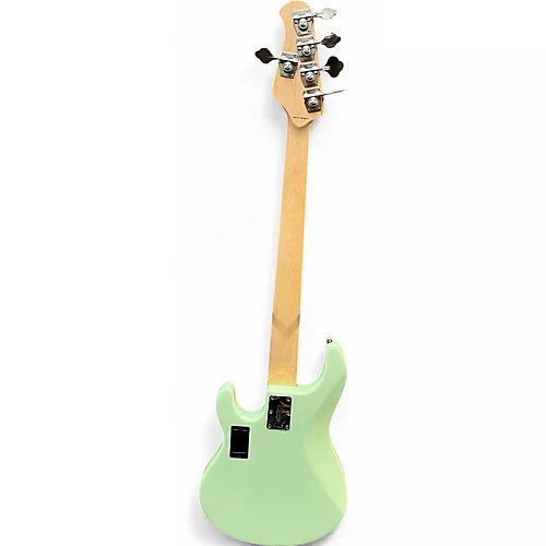 Used Sterling by Music Man Ray5 5 String Surf Green Electric Bass Guitar Surf Green
