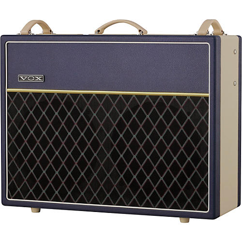 VOX AC30 Custom 30W 2x12 Limited-Edition Tube Guitar Combo Amp Blue/Cream