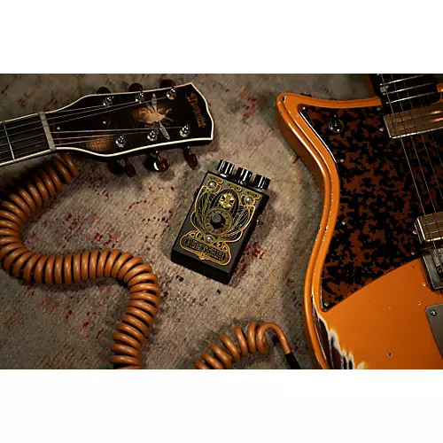 Beetronics FX Nectar Tone Sweetener Babee Series Overdrive & Fuzz Effects Pedal Black Anodized