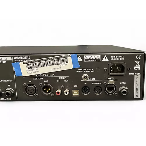 Used Fractal Audio AXE FX 2 Multi Effects Processor