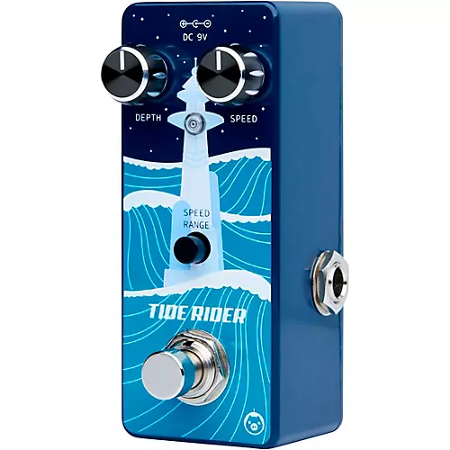 Pigtronix Tide Rider Modulation Effects Pedal Blue