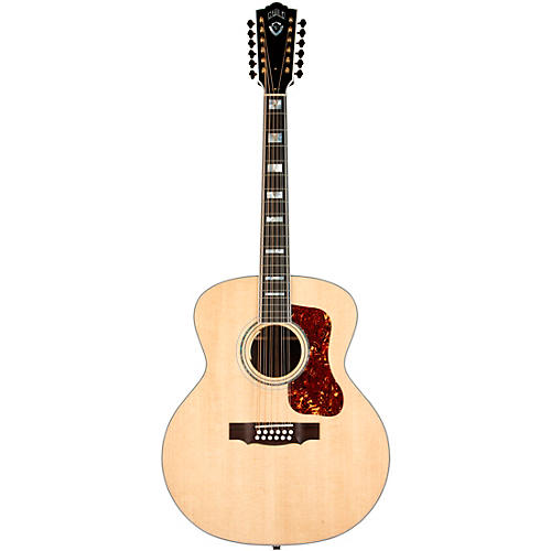 Guild F-512E Jumbo Acoustic-Electric Guitar Antique Burst