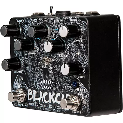 Old Blood Noise Endeavors Blackcap Harmonic Tremolo  Effects Pedal Black