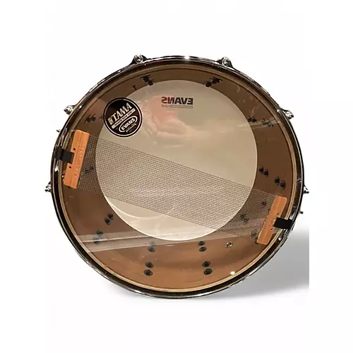 Used TAMA 14X6.5 Starclassic Snare Natural Drum Natural 213