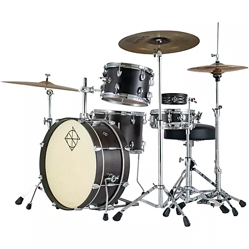 Dixon Little Roomer 5-Piece Shell Pack Black Coal Satin