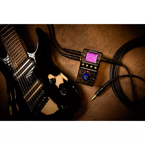 Zoom MS-80IR+ MultiStomp Pedal with Multi-Layer IR Technology Effects Pedal Black and Gold