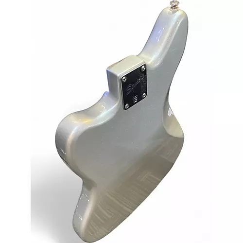 Used Squier JAGUAR  JAZZ BASS GREY Electric Bass Guitar GREY