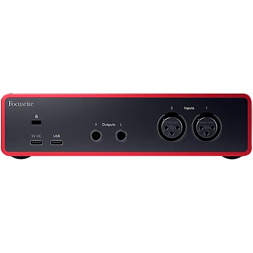 Focusrite Scarlett 2i2 Gen 4 with Yamaha HS Studio Monitor Pair Bundle (Stands & Cables Included) HS8