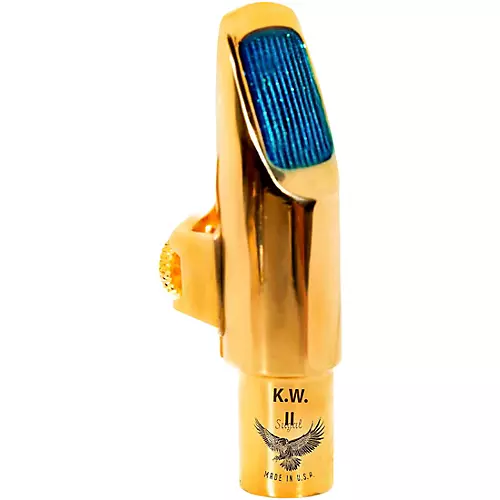 Sugal KW II +s CNC Tenor Saxophone Mouthpiece 18KT HGE Over Pure Copper Body 7