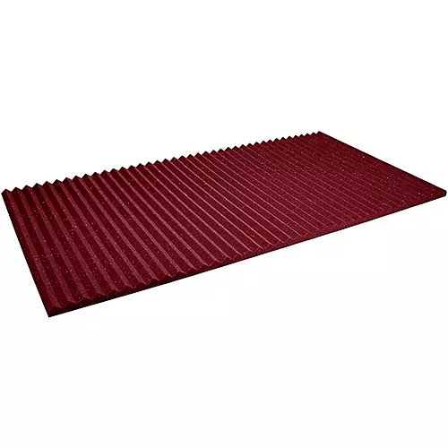 Auralex Studiofoam Wedges 24x48x1 inch Acoustic Panel 20-pack Burgundy