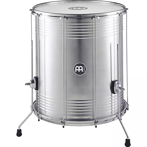 MEINL Aluminum Surdo With Legs Silver 18 In X 22 In