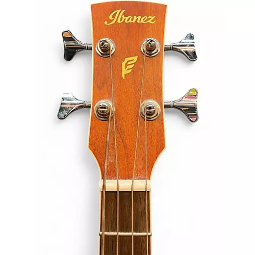 Used Ibanez PNB14EOPN Natural Acoustic Bass Guitar Natural