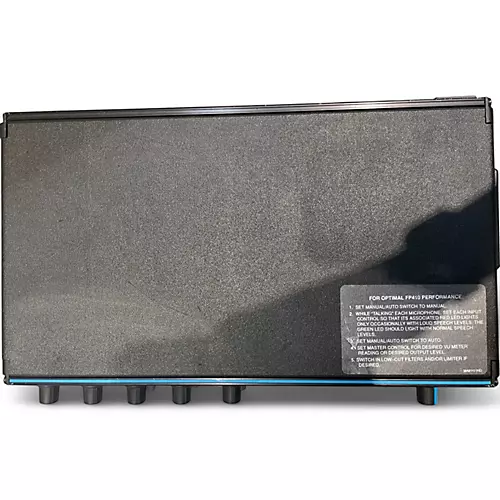 Used Shure DP410 Powered Mixer