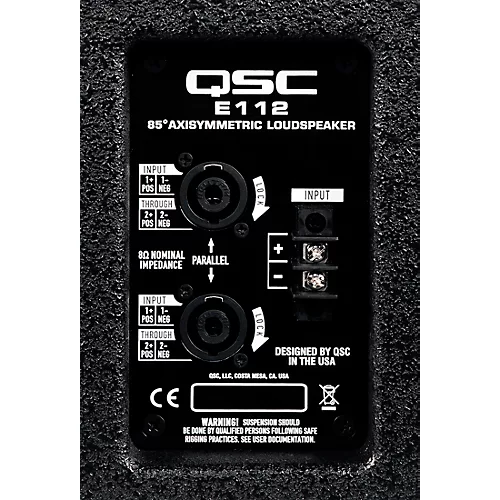 QSC E112-BK 12
