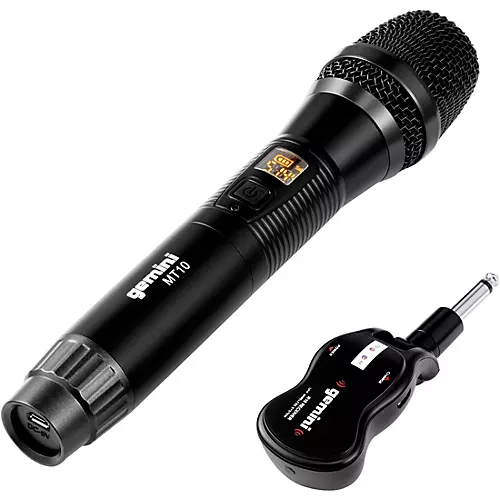 Gemini GMU-M100 Single HandHeld Wireless UHF Microphone System, 512-541.7mHz