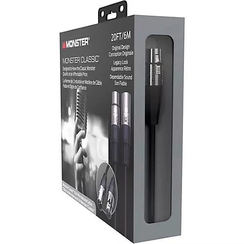 Monster Cable Prolink Classic Microphone Cable 30 ft. Black