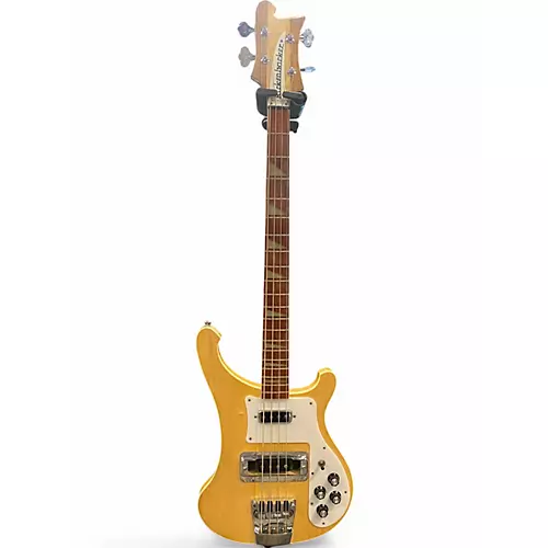 Used Rickenbacker 4001 Natural Electric Bass Guitar Natural