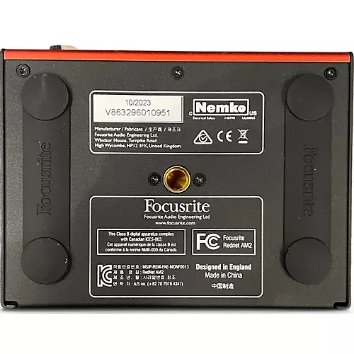 Used 2023 Focusrite REDNET AM2 Audio Interface