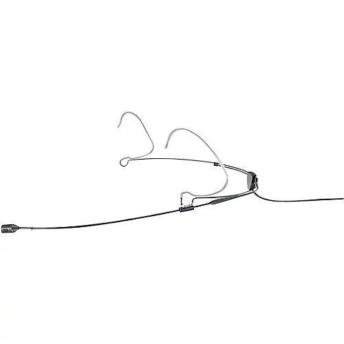DPA Microphones 4488 CORE Black Directional Headset Mic, TA4F Mini-XLR