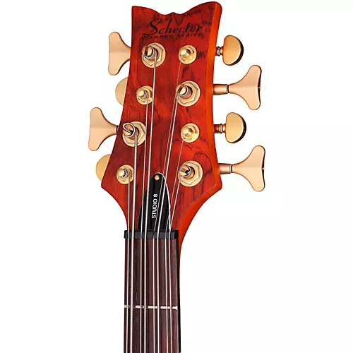 Schecter Guitar Research Stiletto Studio-8 Bass Satin Honey