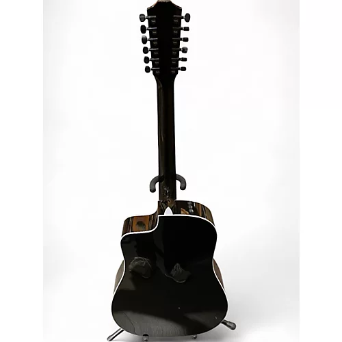 Used Taylor 250ce black 12 String Acoustic Electric Guitar black