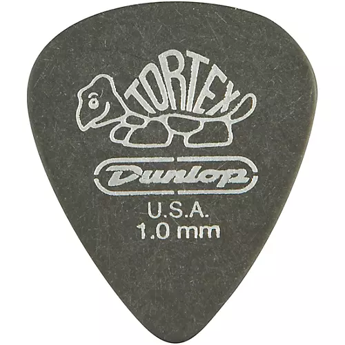 Dunlop Tortex Pitch Black Standard Guitar Picks 1 Dozen .60 mm