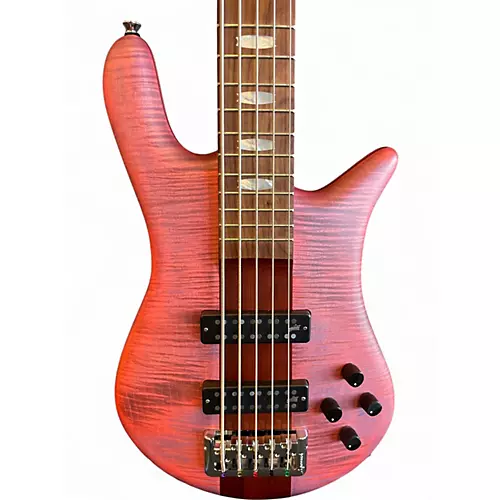 Used Spector  Euro 5 RST sundown glow Electric Bass Guitar sundown glow
