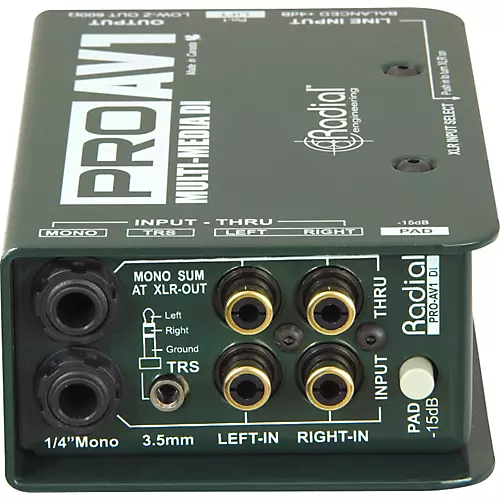 Radial Engineering ProAV1 Single-Channel Direct Box