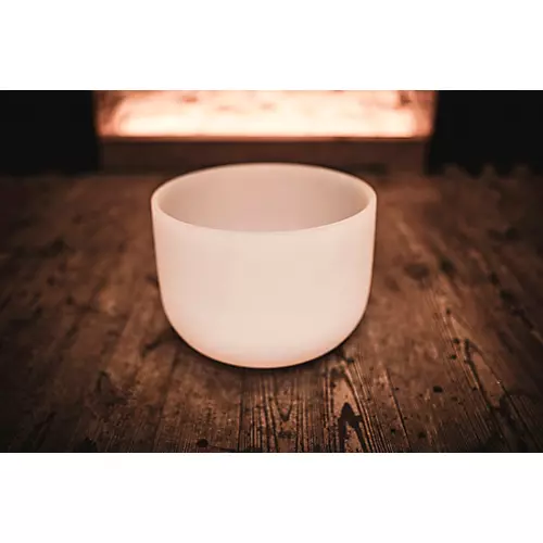 MEINL Sonic Energy Crystal Singing Bowl, Sacral Chakra 12 in.