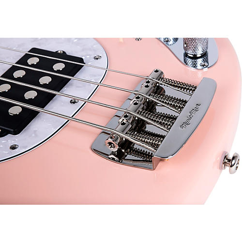 Ernie Ball Music Man StingRay Special HH Electric Bass Guitar Black and Chrome