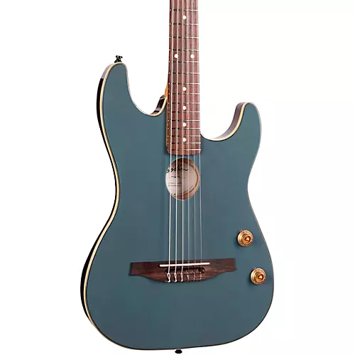 Godin G-Tour EQ Cedar-Maple Nylon Acoustic-Electric Guitar Arctik Blue