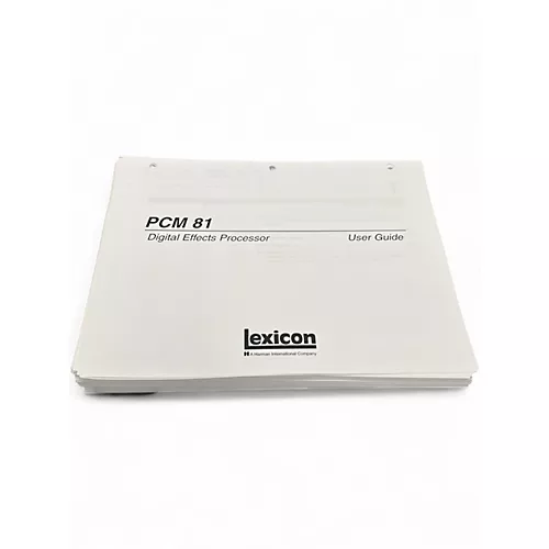 Used Lexicon PCM81 Multi Effects Processor