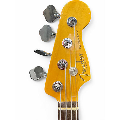 Used 2020s Fender American Professional II Precision Bass Dark Night Electric Bass Guitar Dark Night