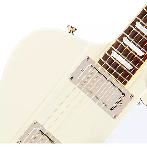 Epiphone 1963 Firebird V Reissue With Maestro Vibrola Electric Guitar Polaris White