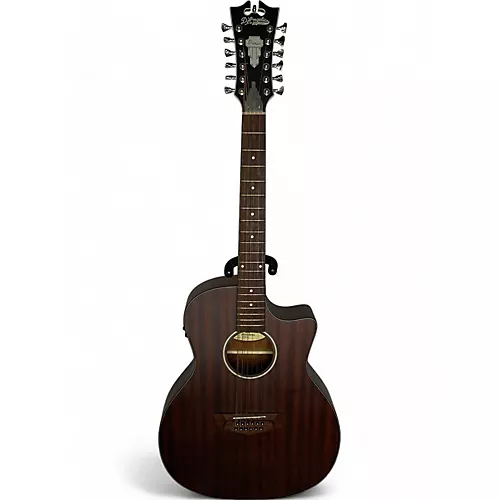 Used D'Angelico PREMIER FULTON Brown 12 String Acoustic Guitar Brown