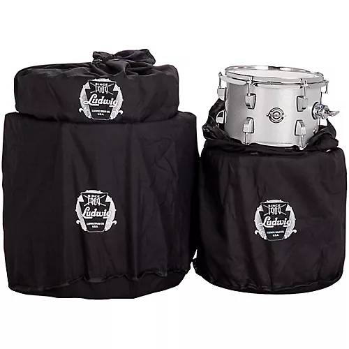 Ludwig Breakbeats by Questlove 4-Piece Shell Pack Silver Sparkle