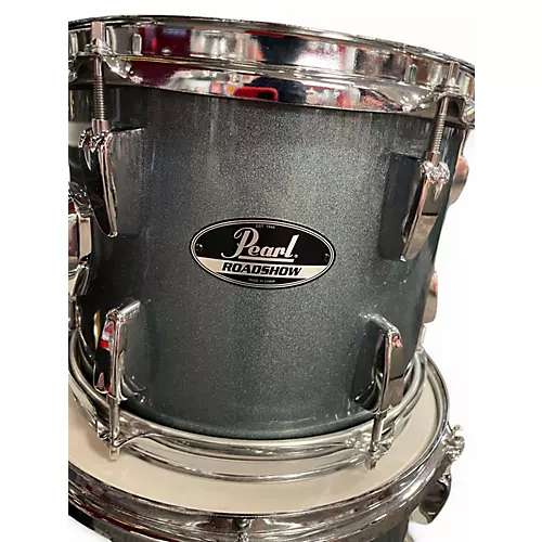 Used Pearl 4 Piece Roadshow Blue Drum Kit Blue