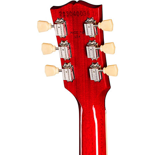 Gibson Les Paul Standard '50s Plain Top Limited-Edition Electric Guitar Washed Cherry Sunburst