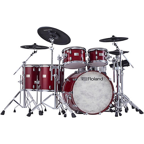 Roland VAD716 V-Drums Acoustic Design Electronic Drum Kit Gloss Ebony Finish
