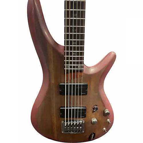 Used Ibanez SRC6 Natural Electric Bass Guitar Natural