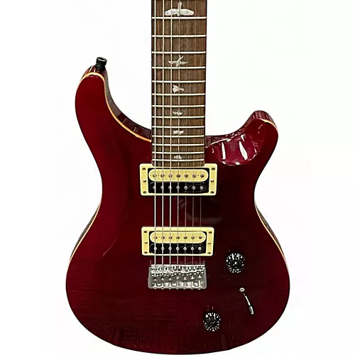 Used PRS SVN Trans Crimson Red Solid Body Electric Guitar Trans Crimson Red