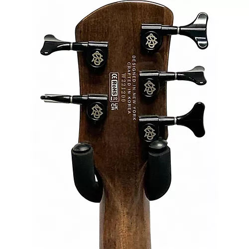 Used Spector NS ethos 5 poplar burl W221200 Electric Bass Guitar W221200