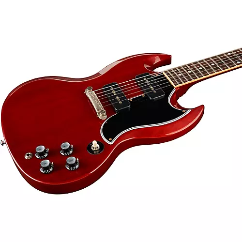 Gibson Custom 1963 SG Special Reissue Lightning Bar VOS Electric Guitar Cherry Red