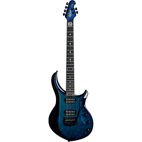 Ernie Ball Music Man John Petrucci BFR Majesty 6 Quilt Top Electric Guitar Red Nebula